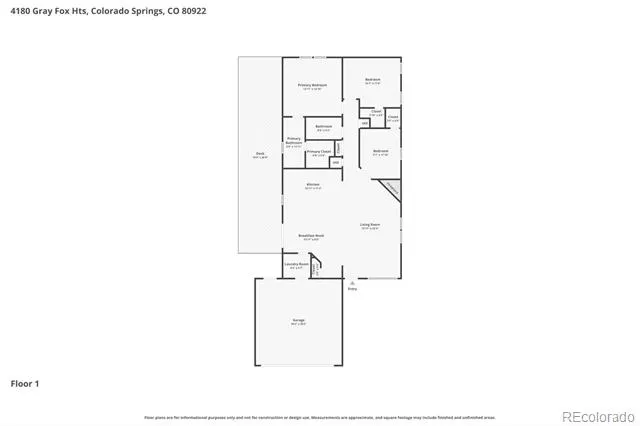 4180 Gray Fox Heights #111 Colorado Springs, CO 80922