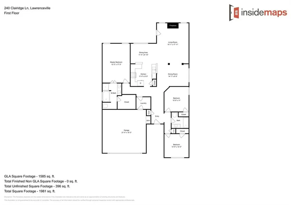 240 Clairidge Lane Lawrenceville, GA 30046