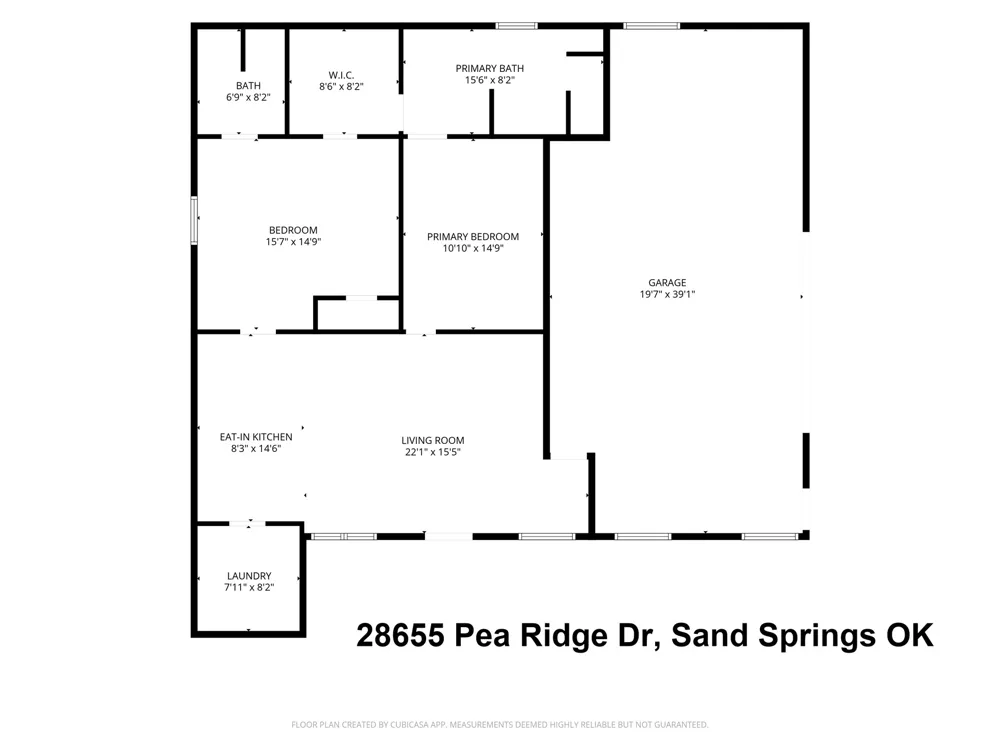 28655 Pea Ridge Drive Sand Springs, OK 74063