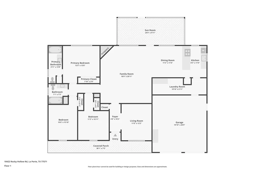 10422 Rocky Hollow Road La Porte, TX 77571