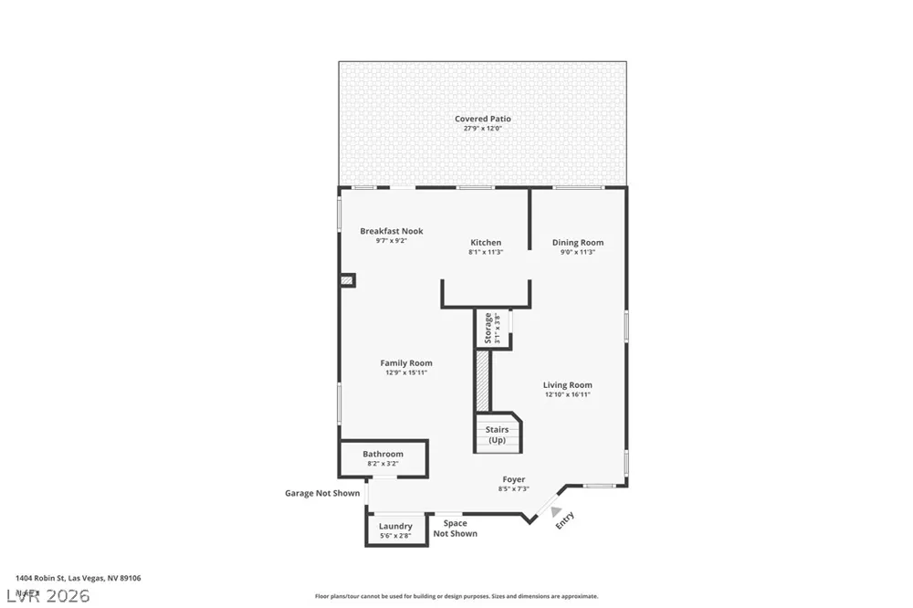 1404 Robin Street Las Vegas, NV 89106