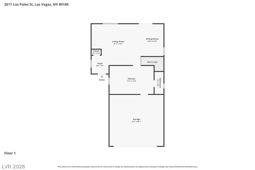 2617 Los Palos Street Las Vegas, NV 89108