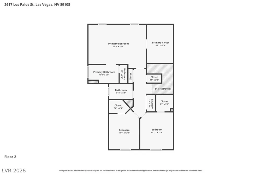 2617 Los Palos Street Las Vegas, NV 89108