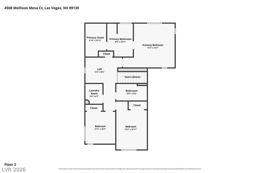 4508 Mollison Mesa Court Las Vegas, NV 89130