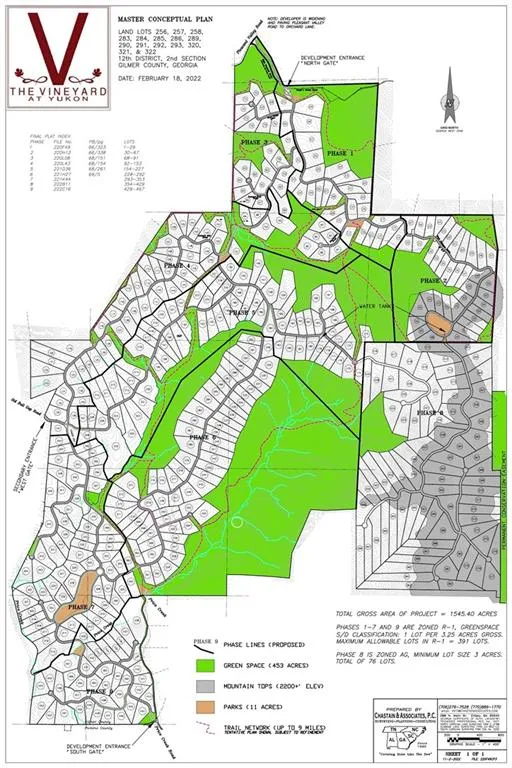 LT 191 Oak Park Drive Talking Rock, GA 30175