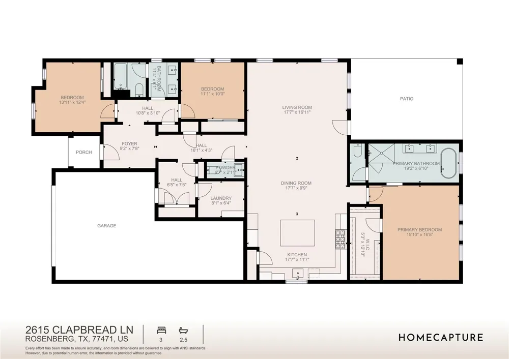2615 Clapbread Lane Rosenberg, TX 77471