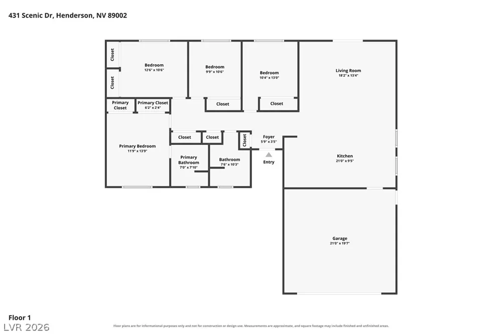 431 Scenic Drive Henderson, NV 89002