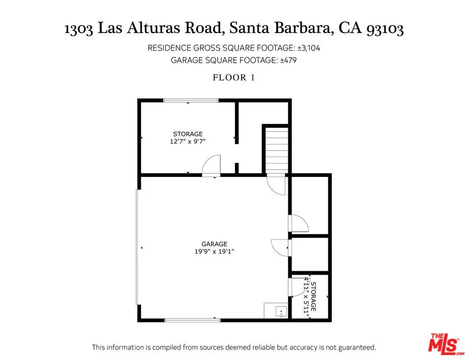 1303 Las Alturas Road Santa Barbara, CA 93103