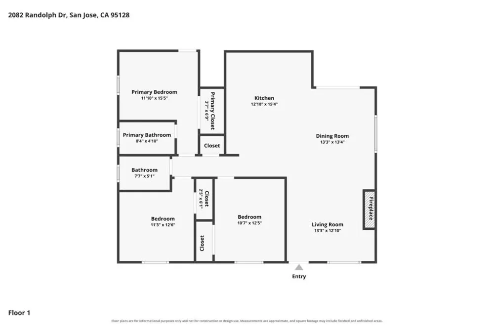 2082 Randolph Drive San Jose, CA 95128