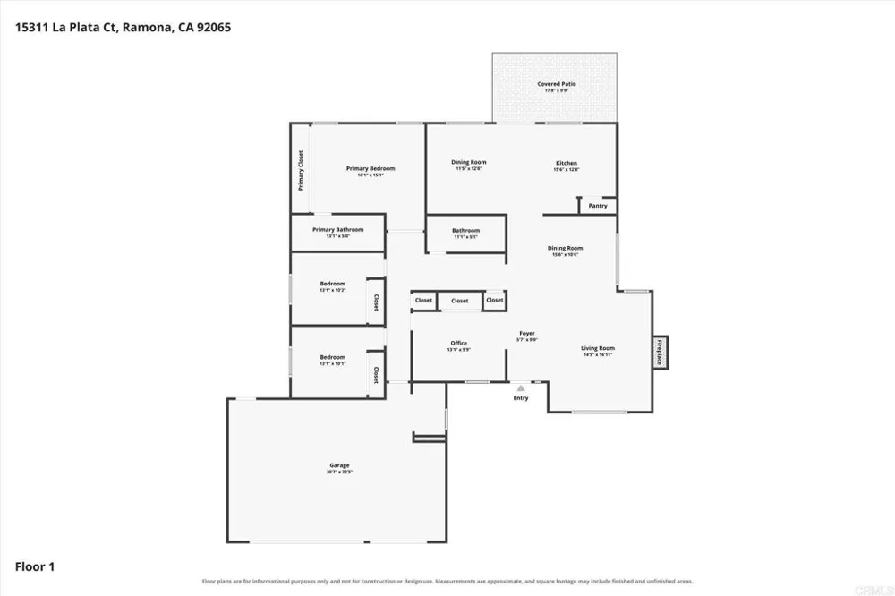 15311 La Plata Court Ramona, CA 92065