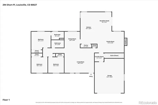 294 Short Place Louisville, CO 80027