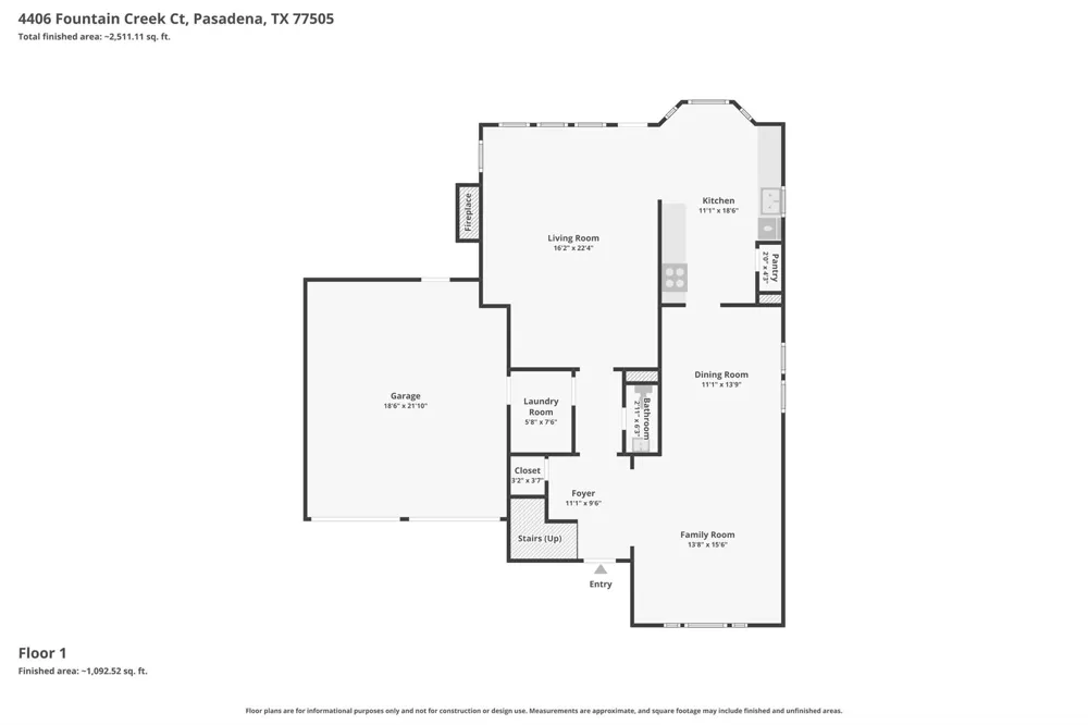 4406 Fountain Creek Court Pasadena, TX 77505