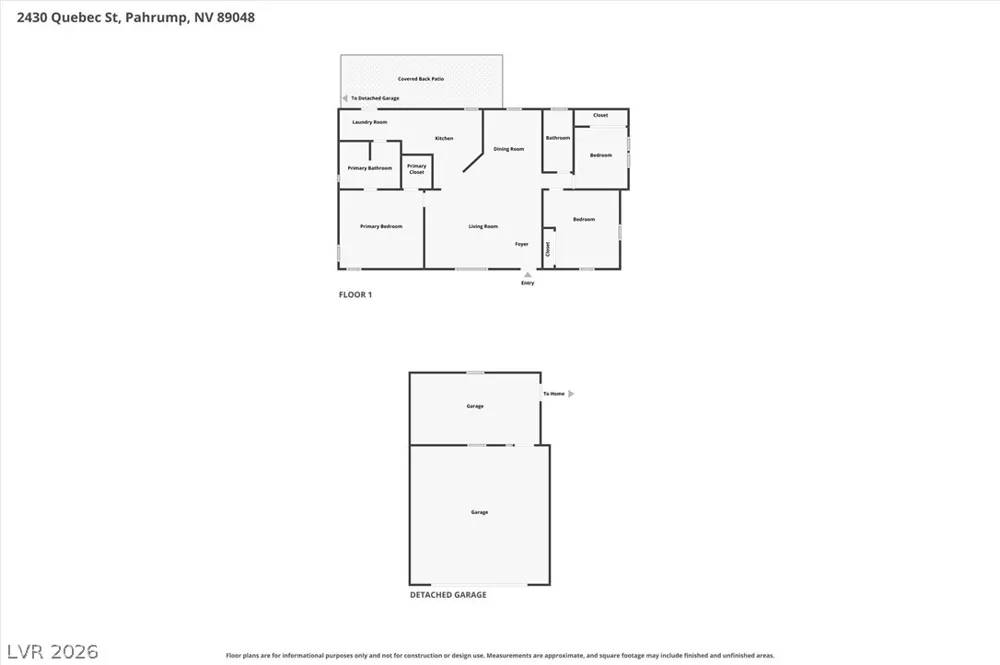 2430 Quebec Street Pahrump, NV 89048