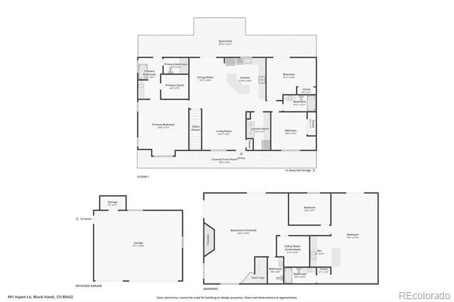 491 Aspen Lane Black Hawk, CO 80422