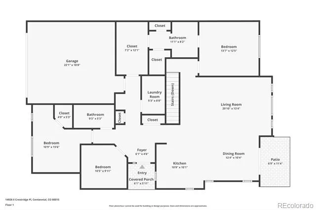 14926 E Crestridge Place Aurora, CO 80015