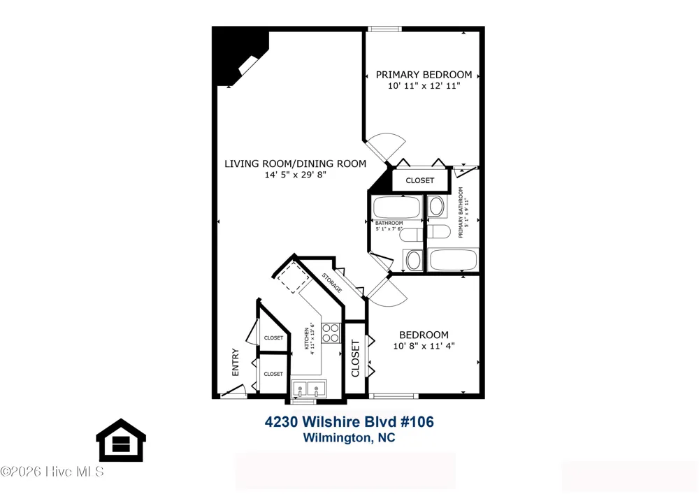 4230 Wilshire Boulevard #Apt 106 Wilmington, NC 28403