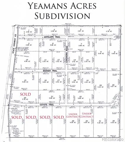 Lot 24 Coyote Trail Akron, CO 80720