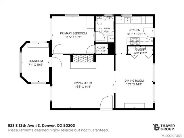 523 E 12th Avenue #3 Denver, CO 80203
