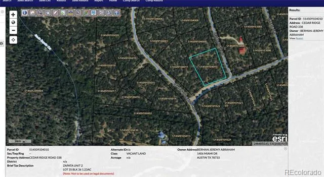 338 Cedar Ridge Road Mosca, CO 81146