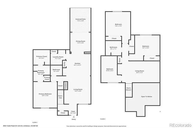 8551 Gold Peak Drive #B Highlands Ranch, CO 80130