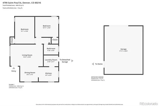 Address Not Shown Denver, CO 80216