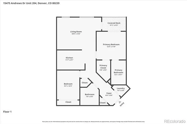 15475 Andrews Drive #204 Denver, CO 80239