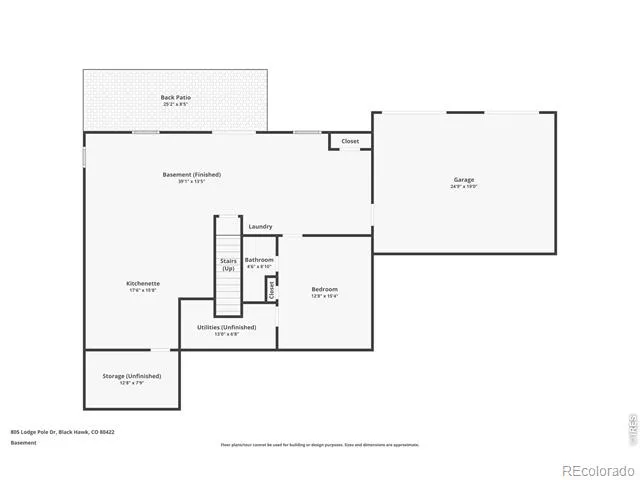 805 Lodge Pole Drive Black Hawk, CO 80422