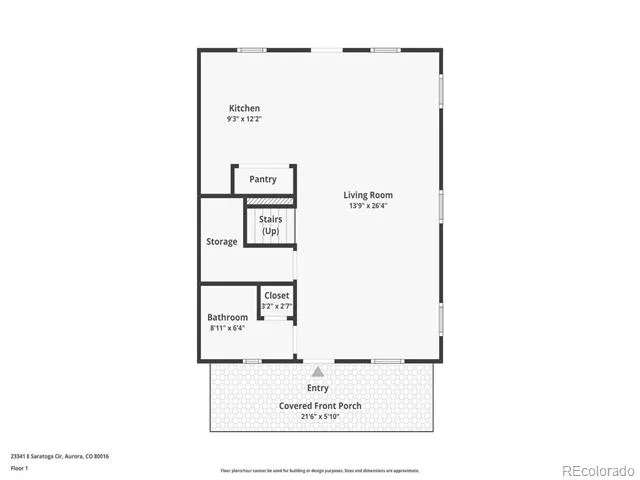 23341 E Saratoga Circle Aurora, CO 80016