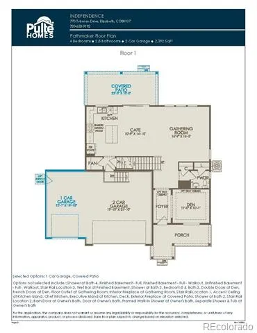 694 Stillwell Avenue Elizabeth, CO 80107