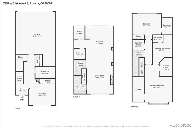 7851 W 51st Avenue #B Arvada, CO 80002