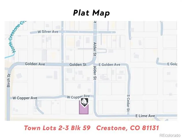 Lots 2-3 Blk 59 Crestone, CO 81131