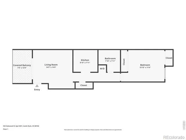 532 Oakwood Drive #E207 Castle Rock, CO 80104