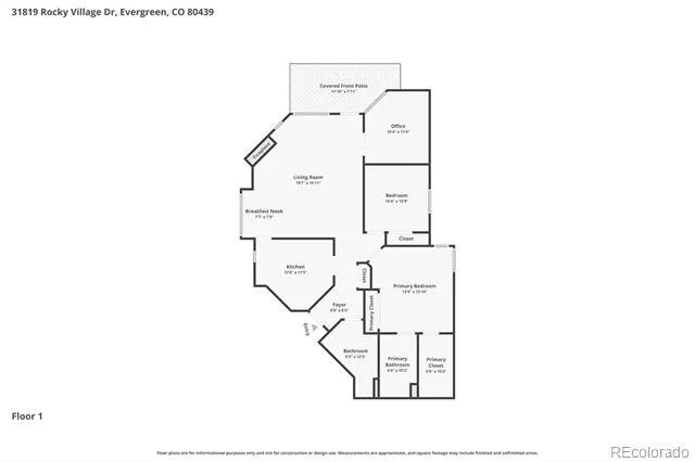 31819 Rocky Village Drive #101 Evergreen, CO 80439