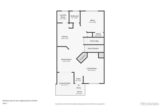 6468 Silver Mesa Drive #E Littleton, CO 80130