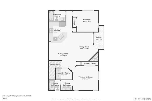 9465 Carlyle Park Place Highlands Ranch, CO 80129