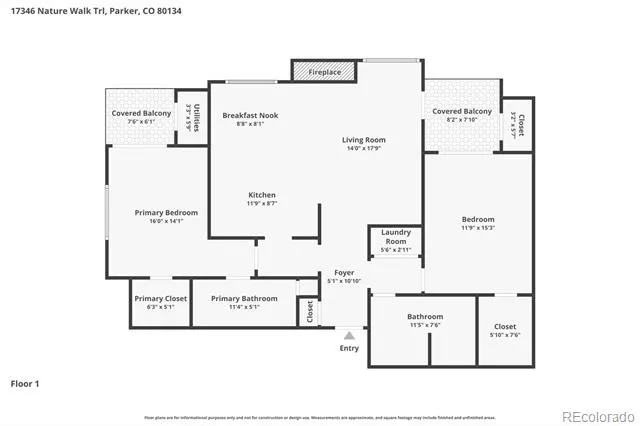 17346 Nature Walk Trail #208 Parker, CO 80134