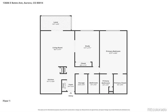13606 E Bates Avenue #204 Aurora, CO 80014