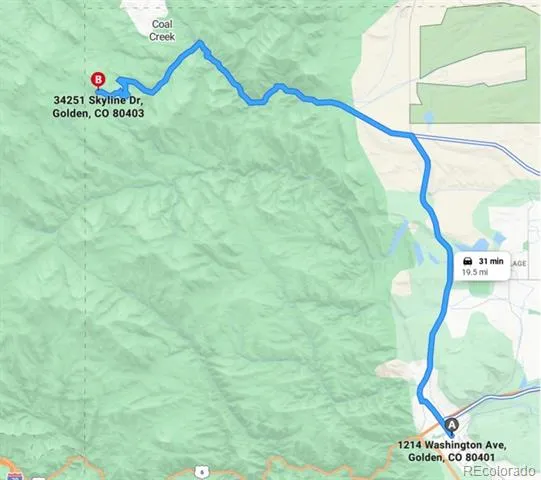 34251 Skyline Drive Golden, CO 80403