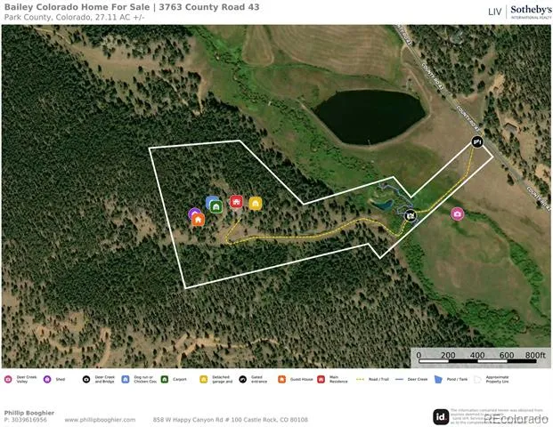 3763 County Road 43 Bailey, CO 80421