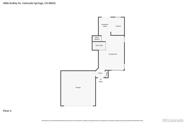 4966 Ardley Drive Colorado Springs, CO 80922