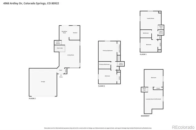 4966 Ardley Drive Colorado Springs, CO 80922