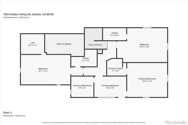 1833 Hidden Valley Road Sedalia, CO 80135