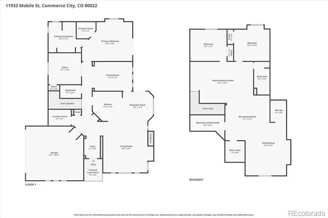 11933 Mobile Street #A Commerce City, CO 80022