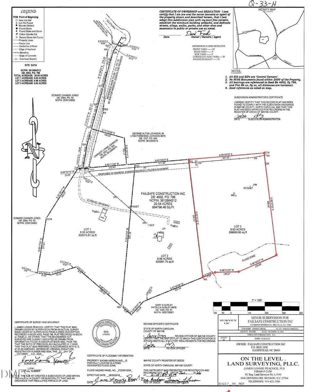 0 Smiths Winding Lane Pikeville, NC 27863