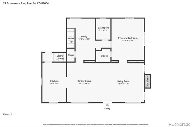 27 Dunsmere Avenue Pueblo, CO 81004