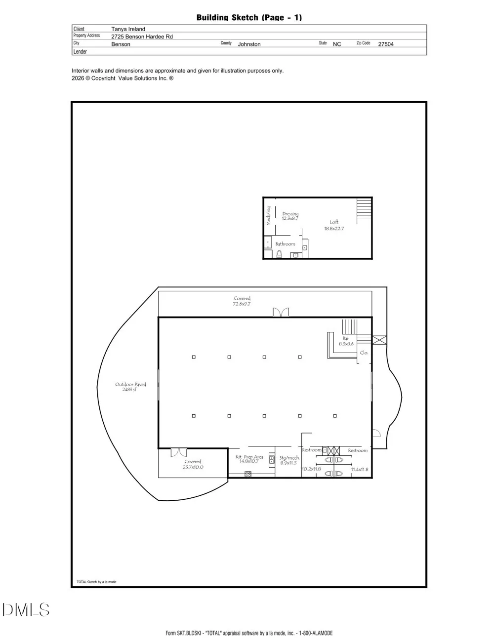 2725 Benson Hardee Road Benson, NC 27504