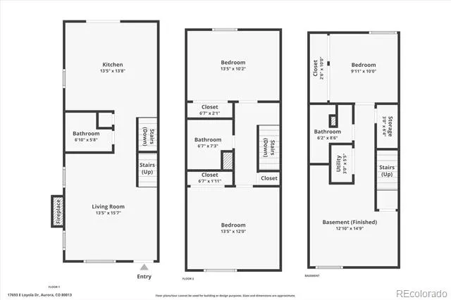 17693 E Loyola Drive #E Aurora, CO 80013