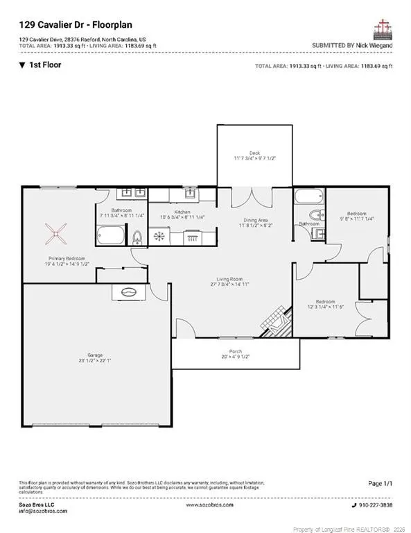129 Cavalier Drive Raeford, NC 28376