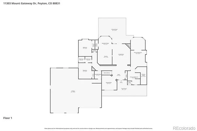 11303 Mount Gateway Drive Peyton, CO 80831