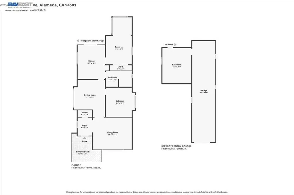 1029 Lincoln Ave Alameda, CA 94501